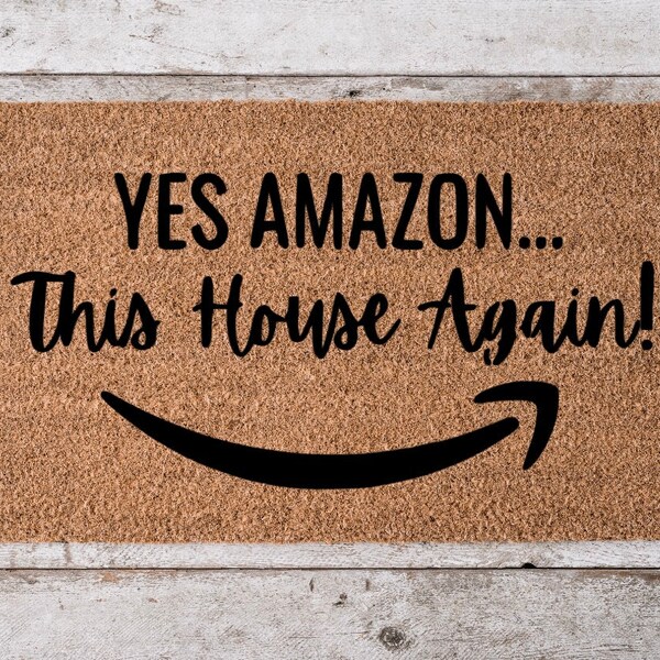 Funny Amazon Mat Etsy