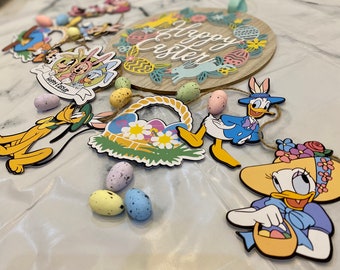 Disney inspired Mickey & Friends Easter Banner