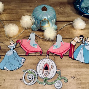 Disney inspired Cinderella Banner