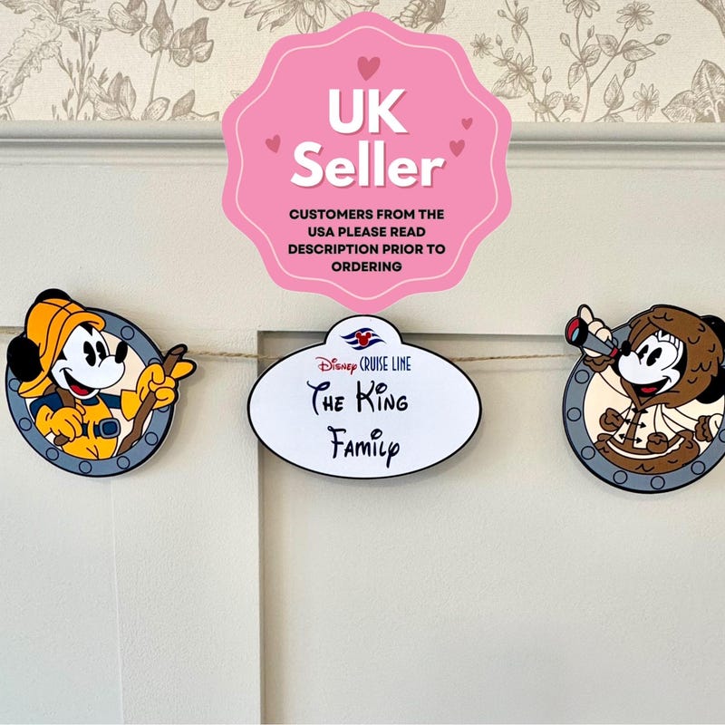 Disneycruisedoor Banner - Etsy UK