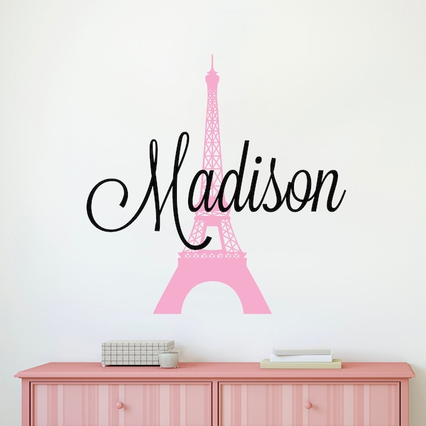 Paris Wall Decal Etsy