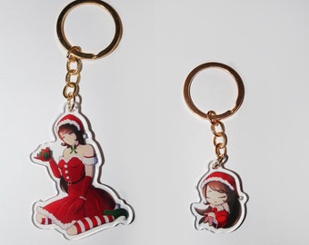 Cute Acrylic Keychains |Wholesome Girlfriend ASMR| |Double Sided|