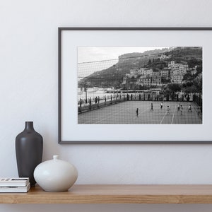 Soccer in Amalfi Coast | Printable Wall Art | Digital Download | Travel Photography