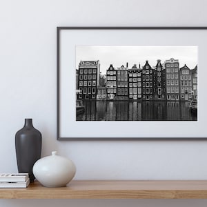 Amsterdam | Drukowana sztuka ścienna | Fotografia podróżnicza | Pobieranie cyfrowe