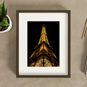 Eiffel Tower | Printable Wall Art | Digital Download | Paris Travel Photography