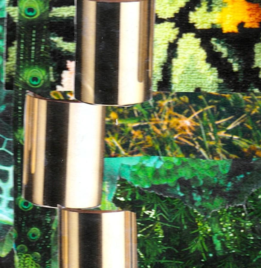 Collage Art Print: Ruler of the Jungle - Etsy