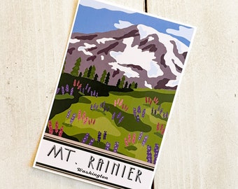 Mt. Rainier Graphic