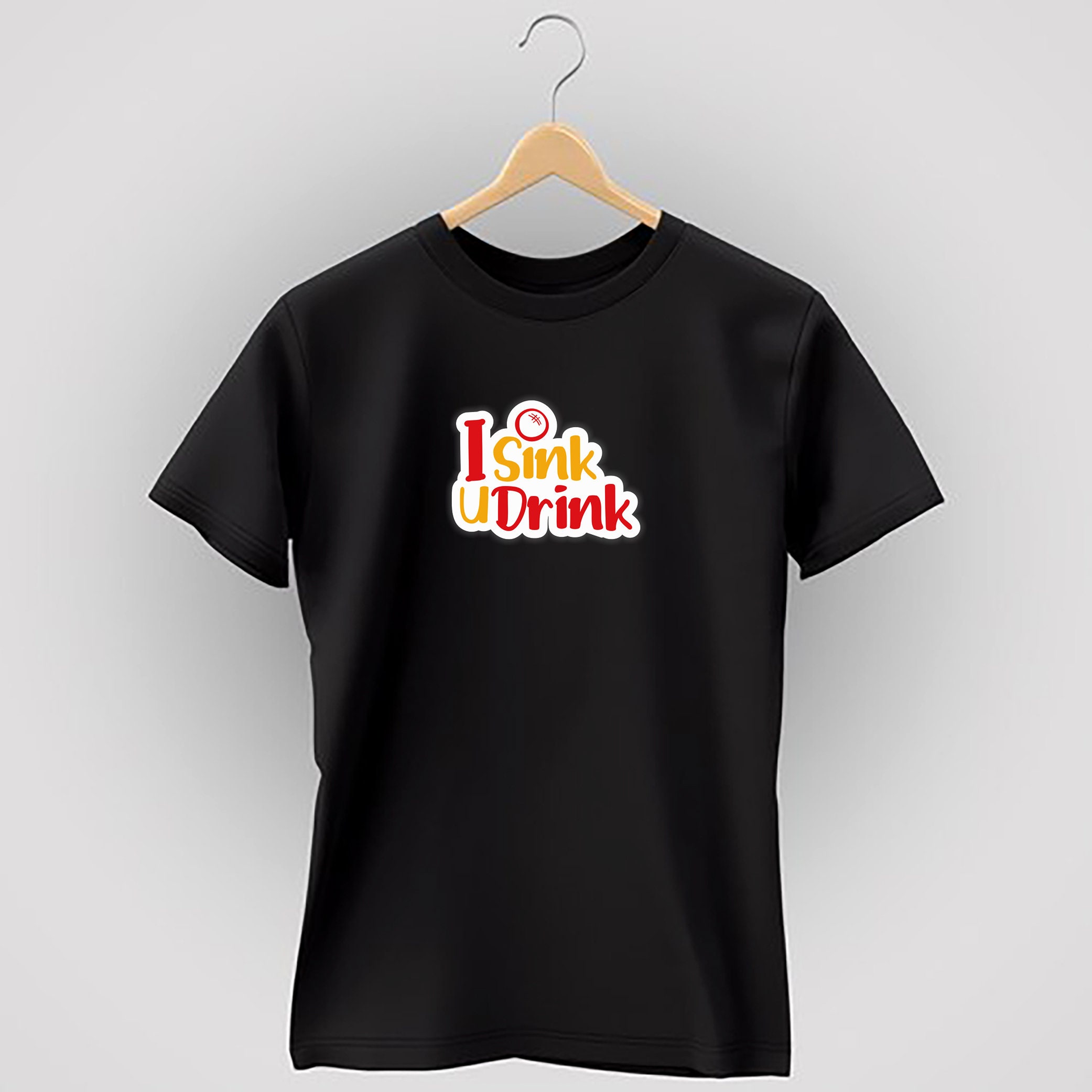 I Sink You Drink House Party Tshirt Print Glass Print Etsy