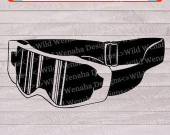 Vector de gafas de motocross, gafas de moto de cross, equipo de motocross, moto de cross, pista única, moto de nieve, SVG, PNG, DXF, imágenes prediseñadas, descarga instantánea