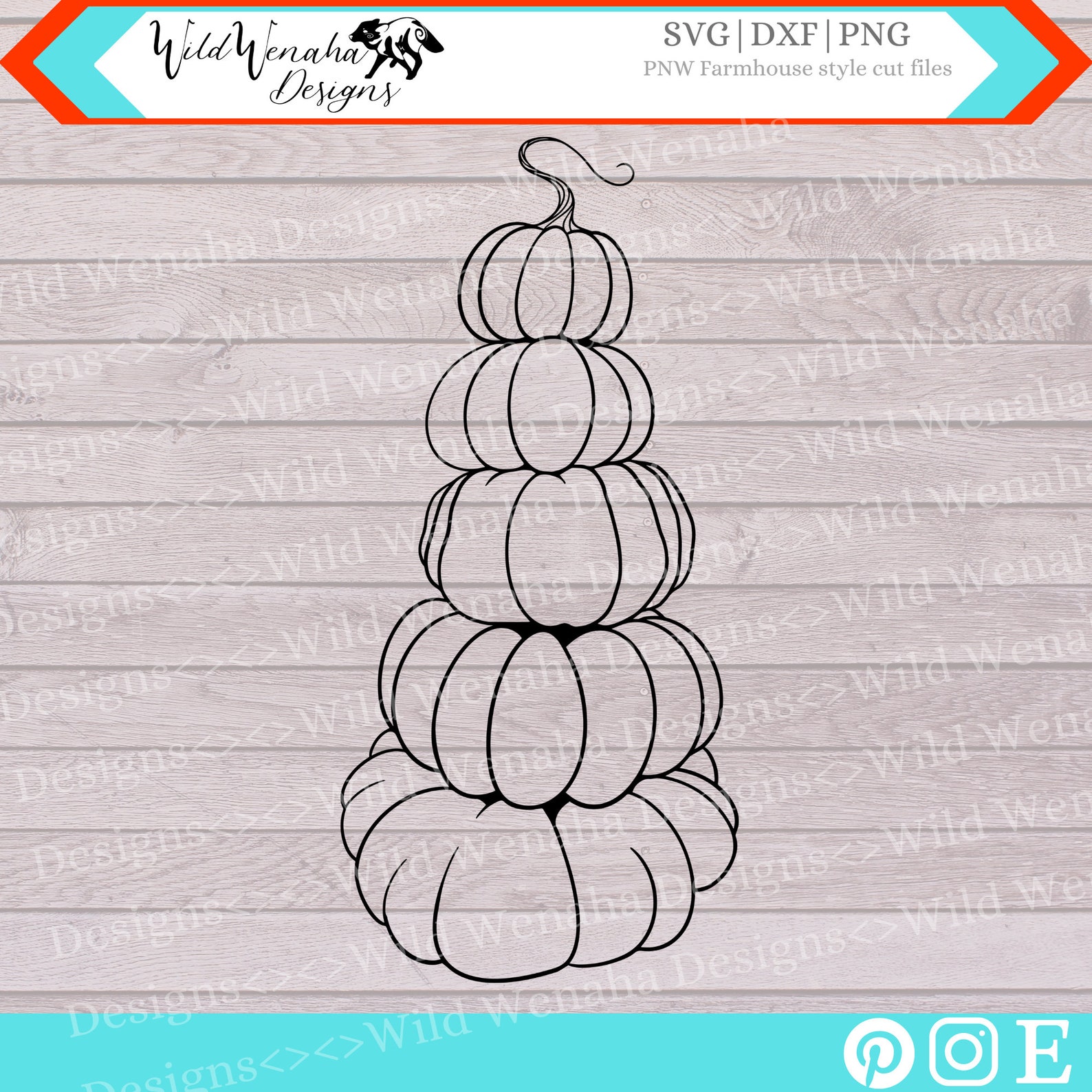 Pumpkin Svg Pumpkin Png Stacked Pumpkins Svg Autumn Png - Etsy
