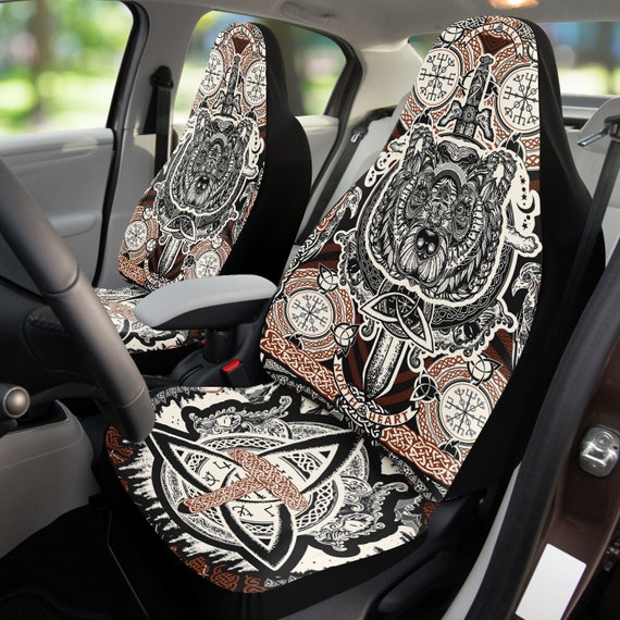 Viking Car Seat Cover Car Seat Cover Goth Car Accessories Gothic Seat  Covers Goth Seat Covers Goth Car Seat Covers Car Seat Covers Goth Car 