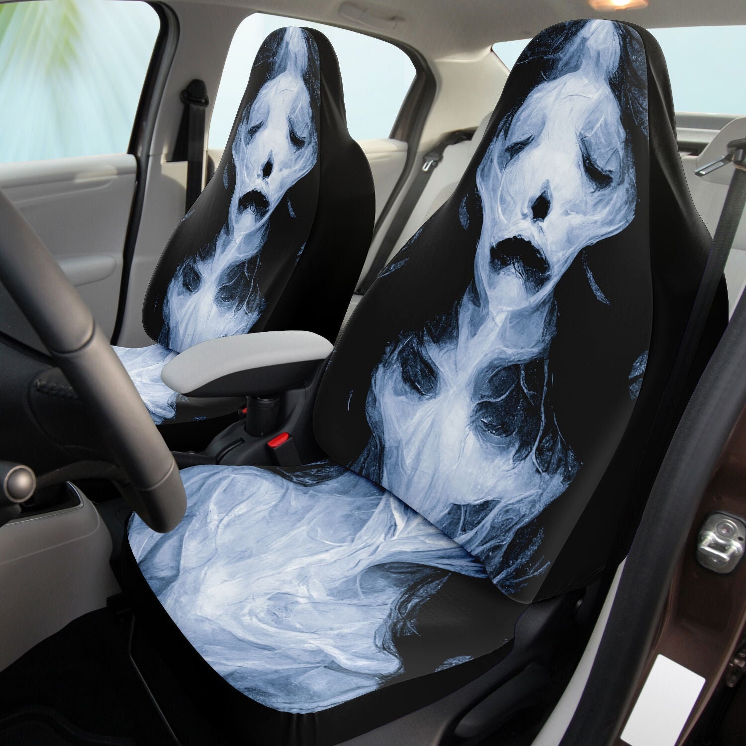 Skull Decor Car Goth Car Accessories Goth Accessories Car Interior  Accessories Witchy Decor Goth Decor Gothic Decor Car Seat Covers 