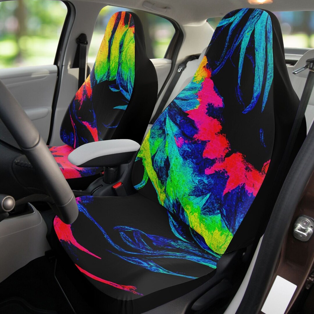 Tie Dye Car Seat Covers for Vehicle Car Seat Cover Car Decor Etsy