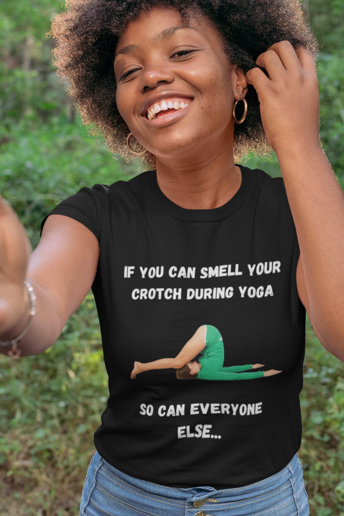 If You Can Smell Your Crotch During Yoga Sassy And Funny Etsy