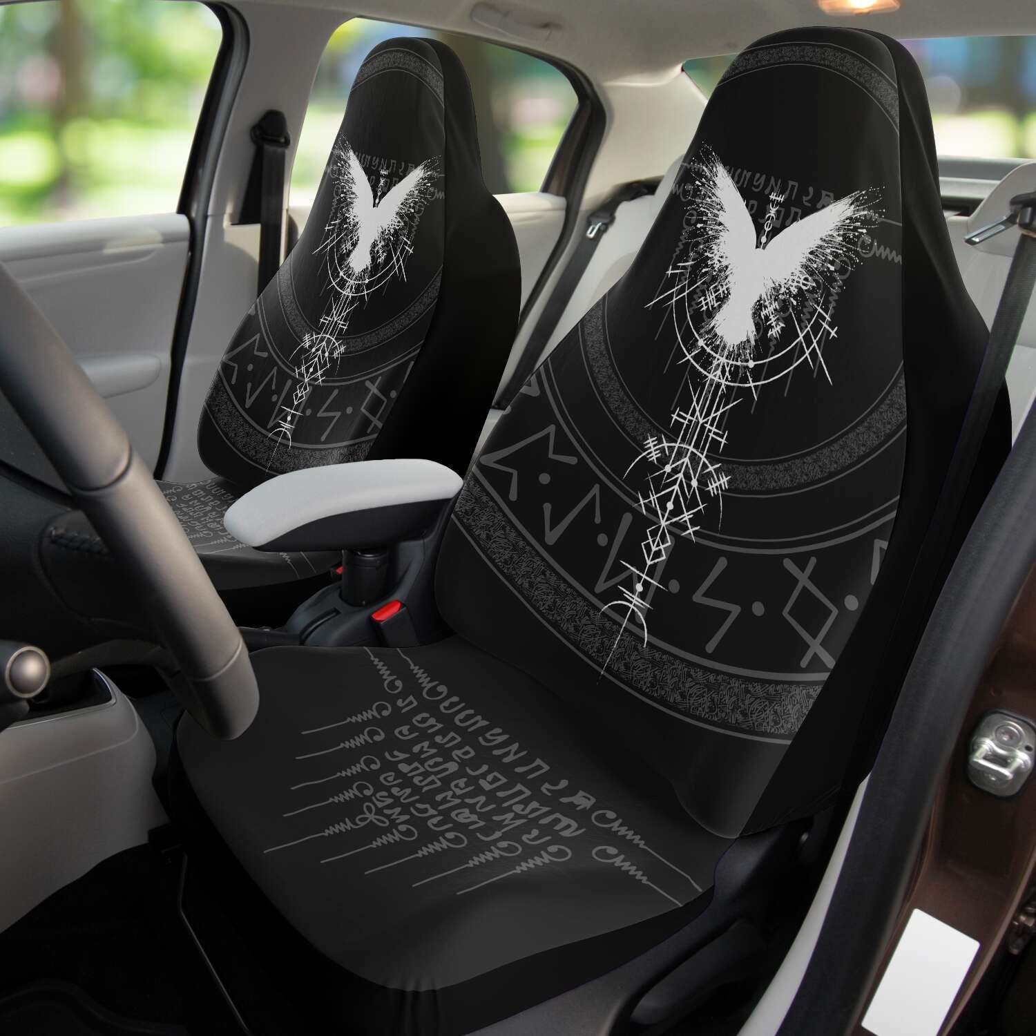 DIY Car Headrest Covers \\ With a Witchy Twist 