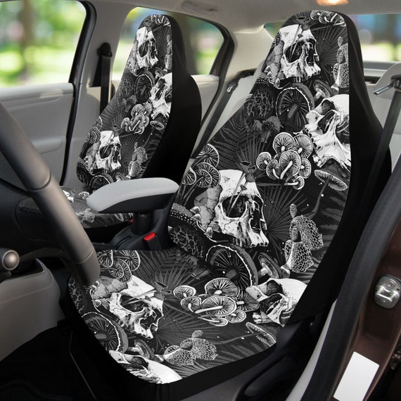 Skull Decor Car Goth Car Accessories Goth Accessories Car Interior  Accessories Witchy Decor Goth Decor Gothic Decor Car Seat Covers 