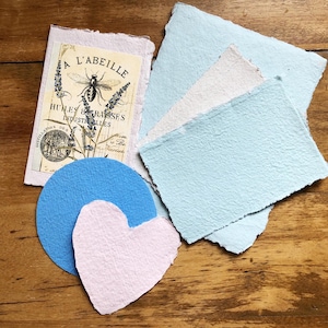 paquet de papier fait main
