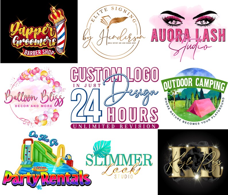 Servizio di progettazione logo personalizzato, logo aziendale moderno, identità di marca professionale, creatore di logo minimalista, restyling del logo immagine 3