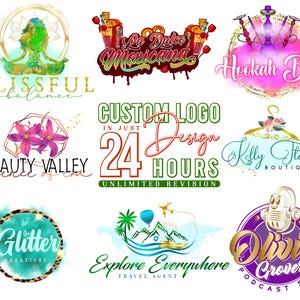 Création de logo personnalisé pour entreprise, création de logo, création de logo d'entreprise sur mesure, création de logo de marque, logo unique, logo professionnel