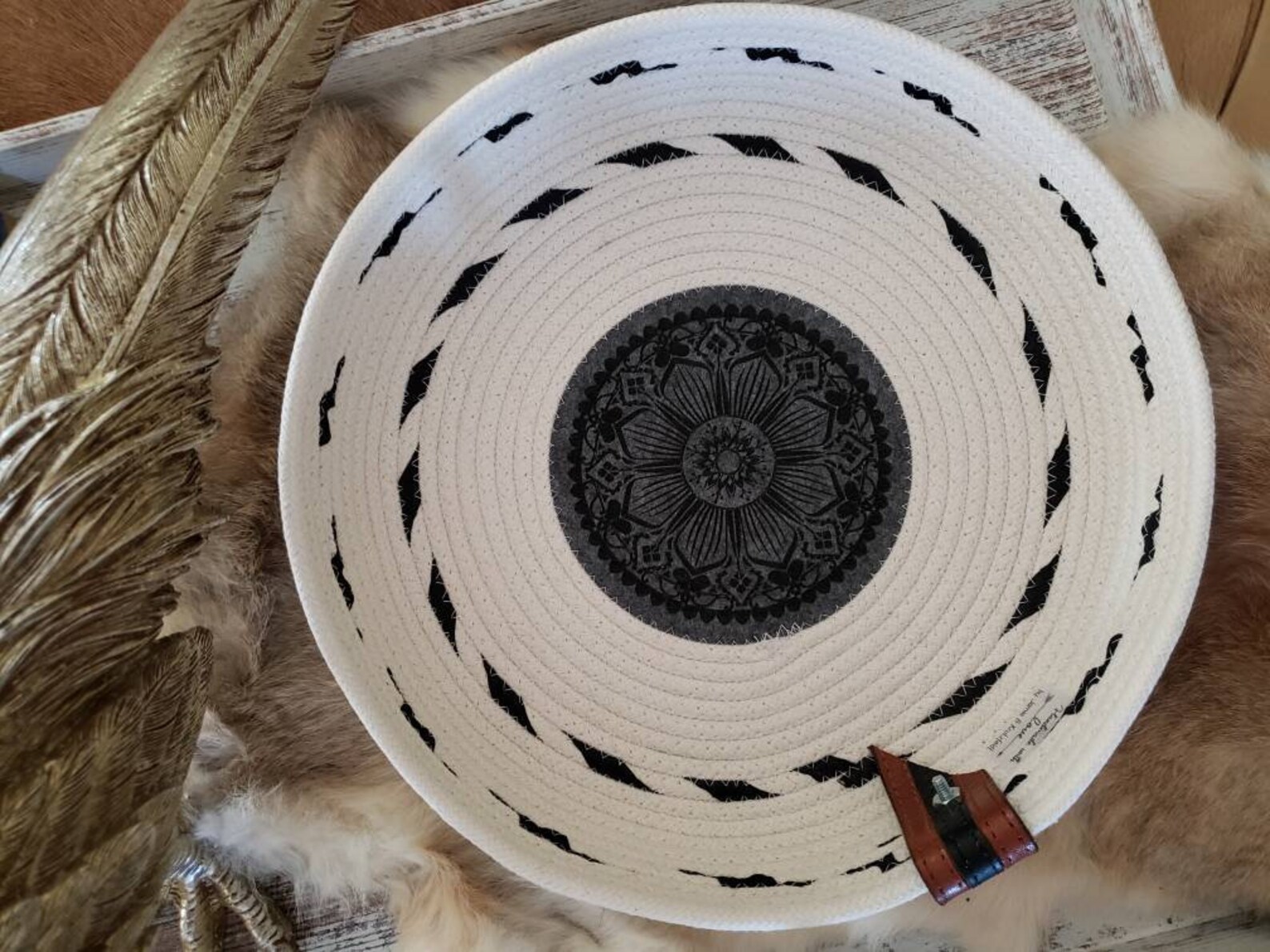 Coiled Rope Basket Etsy