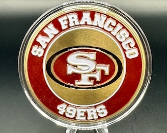 55mm San Francisco 49ers Joe Montana coin