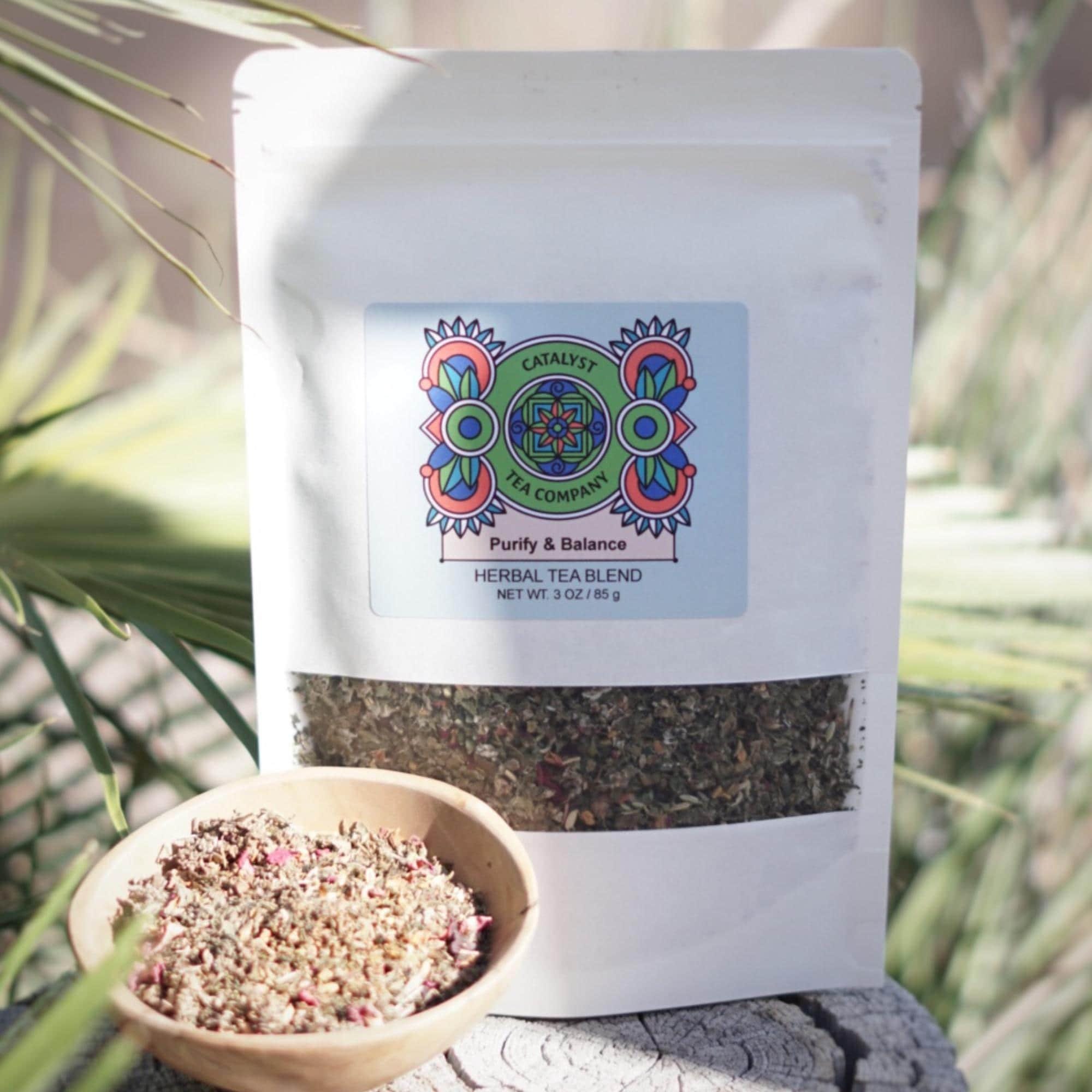 Raspberry Leaf & Nettle Tea Women's Herbal Tea Caffeine Free Tea Loose Leaf Herbal Tea