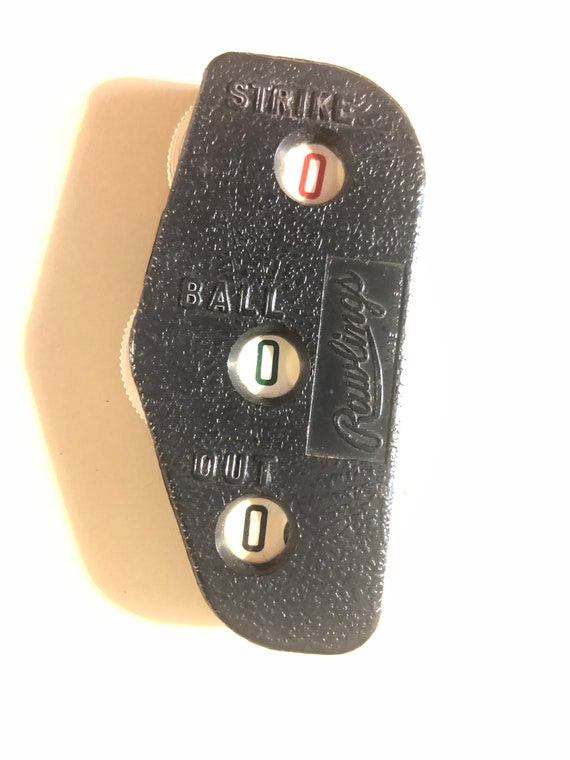 Vintage Rawlings Baseball Umpire Clicker Counter Balls Strikes Etsy