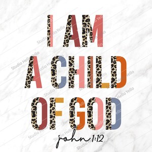 Ich bin ein Kind Gottes Png, ich bin ein Kind Gottes, christlicher Png, Erntedank Png, Christ, Religiös, Herbst, Bibelvers, Png, Sublimation, Gott, Jesus