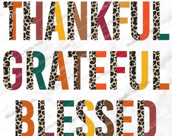Agradecido Agradecido Bendecido Png, Agradecido, Agradecido, Bendecido, Sublimación, Png, Acción de Gracias Png, Otoño Png, Diseños de Sublimación, Acción de Gracias, Otoño