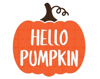 Hello Pumpkin Svg, Fall svg, Fall Door Sign svg, Pumpkin svg, Halloween svg, Hello Pumpkin Png, Thanksgiving svg,Cricut,Silhouette,Glowforge