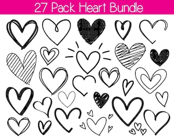 Heart Svg Bundle, Heart Svg, Hand Drawn Heart svg, Open Heart Svg, Doodle Heart Svg, Sketch Heart Svg, Love Svg,Valentine Svg,Cricut,Png,Dxf