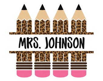 Download Pencil Monogram Svg Etsy