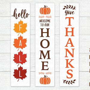 Herbst-Veranda-Zeichen-Svg-Bundle, Willkommensschild-Svg, Halloween-Veranda-Zeichen-Svg, Herbst-Veranda-Schild, Türschild, Schnittdateien für Cricut, Silhouette, Glowforge