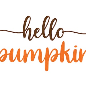 Hello Pumpkin Svg, Fall svg, Fall Door Sign svg, Pumpkin svg, Halloween svg, Hello Pumpkin Png, Thanksgiving svg,Cricut,Silhouette,Glowforge