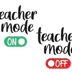 Mode enseignant Svg, Svg enseignant, enseigner Svg, cadeau pour enseignant Svg, enseignant vie enseignant chemise enseignant appréciation des fichiers SVG Png Dxf coupe Cricut