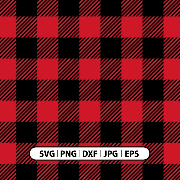 Buffalo Plaid Pattern Svg. Cricut cut files, Silhouette. Black and White Plaid svg. Plaid png. Plaid dxf. Plaid clipart. Plaid sublimation