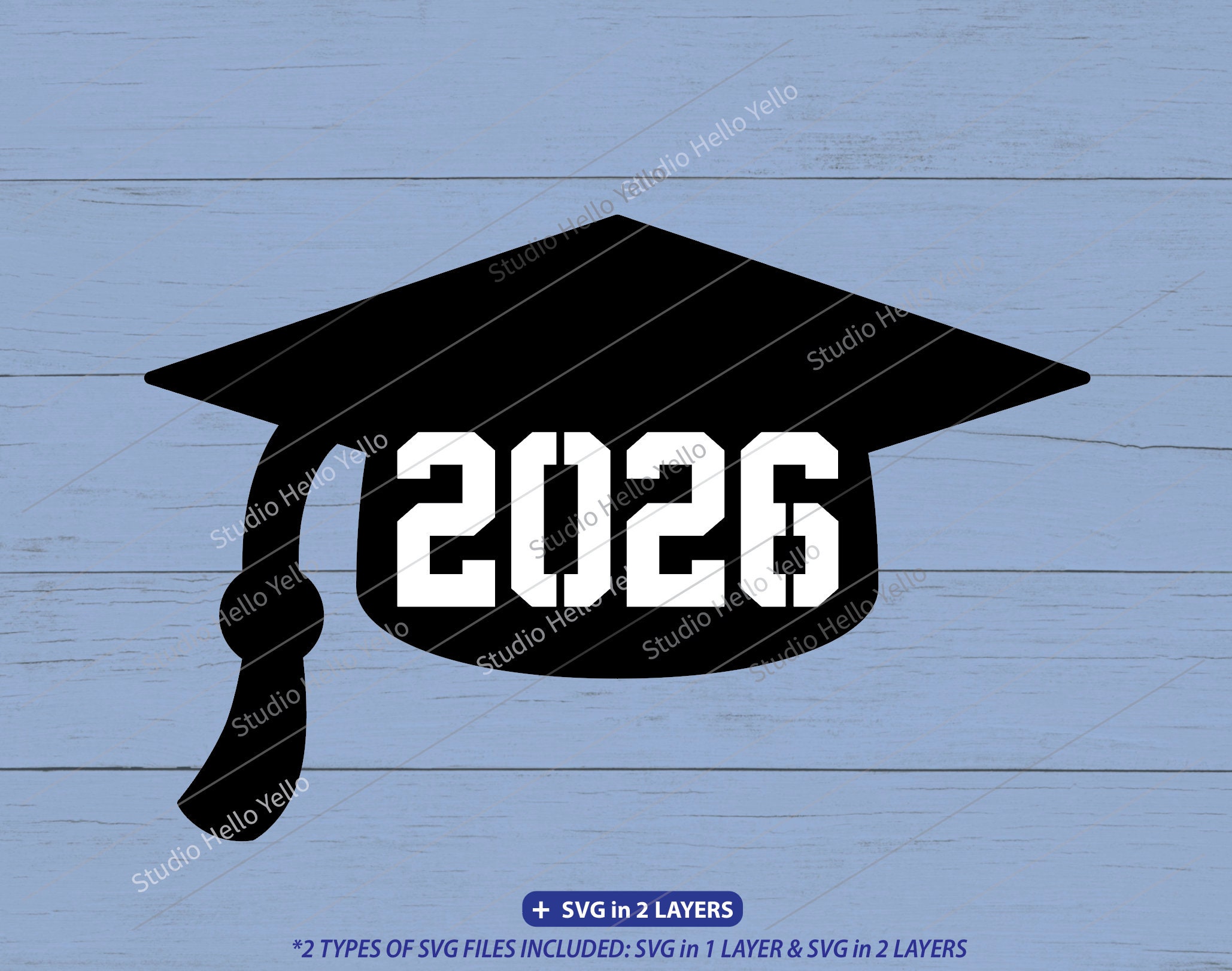 Graduation Cap Svg Png Dxf Senior 2026 Class of 2026 Graduation Clipart ...