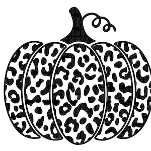 Fall Leopard Print Pumpkin SVG, Thanksgiving Pumpkin Svg, Pumpkin Svg, Thanksgiving Svg, Cheetah Pumpkin Svg, Cricut, Silhouette, Glowforge