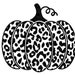 Halloween Leopard Print Pumpkin SVG, Thanksgiving Pumpkin Svg, Pumpkin Svg, Thanksgiving Svg, Halloween Svg, Cricut, Silhouette, Glowforge