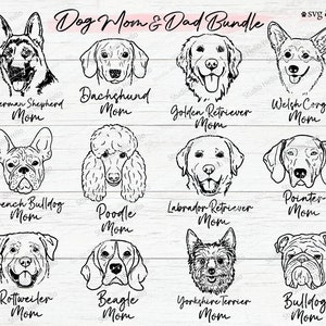 Hundemama und Hundepapa-Svg-Bundle, Hundesvg-Bundle, Hundesocke, Hundemaus-Svg, Hundedad-Svg, Hundeliebhaber, Hundemama, Geschenk, Hund, Hunde, Sublimation, Tattoo, SVG, PNG
