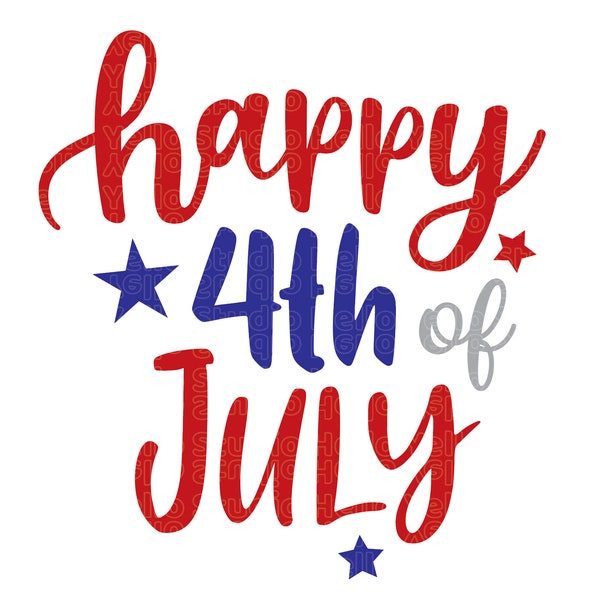 Happy 4th of July SVG, 4th of July SVG, July 4th svg, Fourth of July svg, America, USA Flag svg, Independence Day Shirt,Cut File Cricut