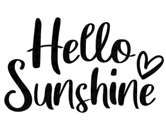 Hello Spring Svg - Etsy