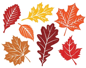 Fall Leaves Svg, Fall svg, Fall leaf svg bundle, Fall png, dxf, clipart, Cut files for Cricut, Glowforge files, Silhouette, Halloween svg