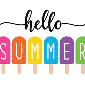 Hello Summer Svg Welcome Summer Svg Summer Sign Svg Hello - Etsy