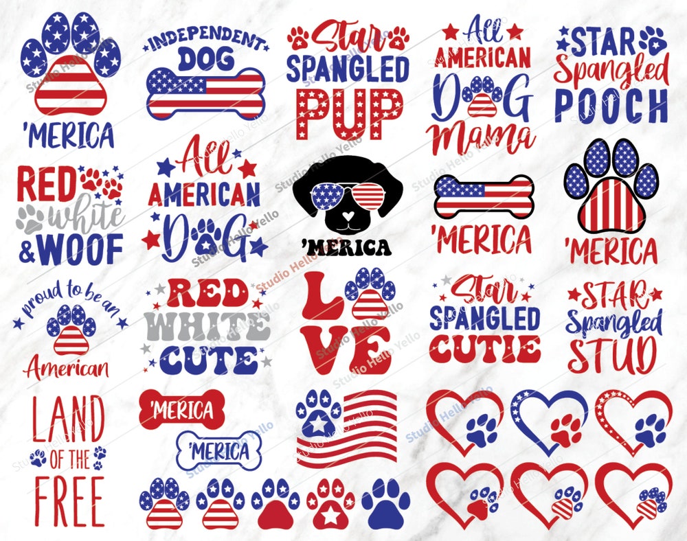 4Th Of July Dog Svg Bundle, 4Th Of July Svg,Dog Svg,4Th Of July Dog Svg,American Flag Svg,Flag,Patriotic,Dog,Dog Mom,4Th Of July,Svg,Png,Dxf Trendy Fashion