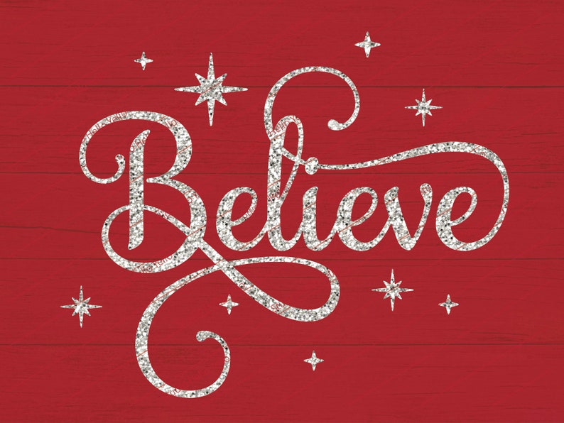 Believe SVG, Christmas SVG, Winter Door Sign SVG, Digital Download/Cricut,Silhouette,Glowforge,Christmas clipart,Believe Png,Dxf,Holiday svg imagem 2