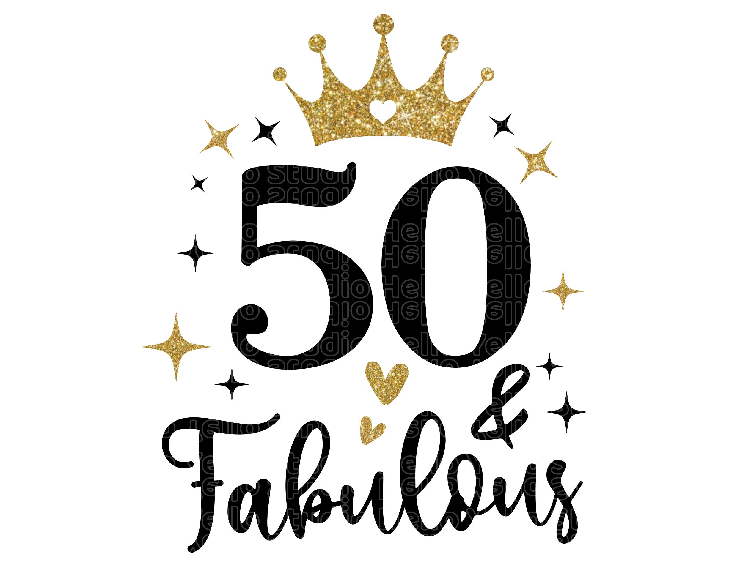 Fünfzig Geburtstag sVG 50. Geburtstag svg 50. Geburtstag Etsy.de