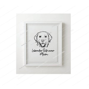 Dog Mom Svg, Labrador Retriever Svg, Labrador Svg, Labrador, Dog Svg ...