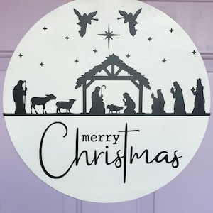 Nativity Scene SVG, Nativity SVG, PNG, eps, dxf, jpg instant digital download image 10