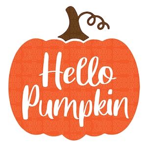 Hallo Kürbis-Svg, Herbst-Svg, Herbst-Türschild-Svg, Kürbis-Svg, Halloween-Svg, Hallo Kürbis-Png, Thanksgiving-Svg, Cricut, Silhouette, Glowforge